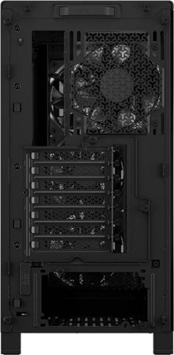 CORSAIR - FRAME 4000D WOOD RS Modular High Airflow Mid-Tower PC Case - Black & Walnut