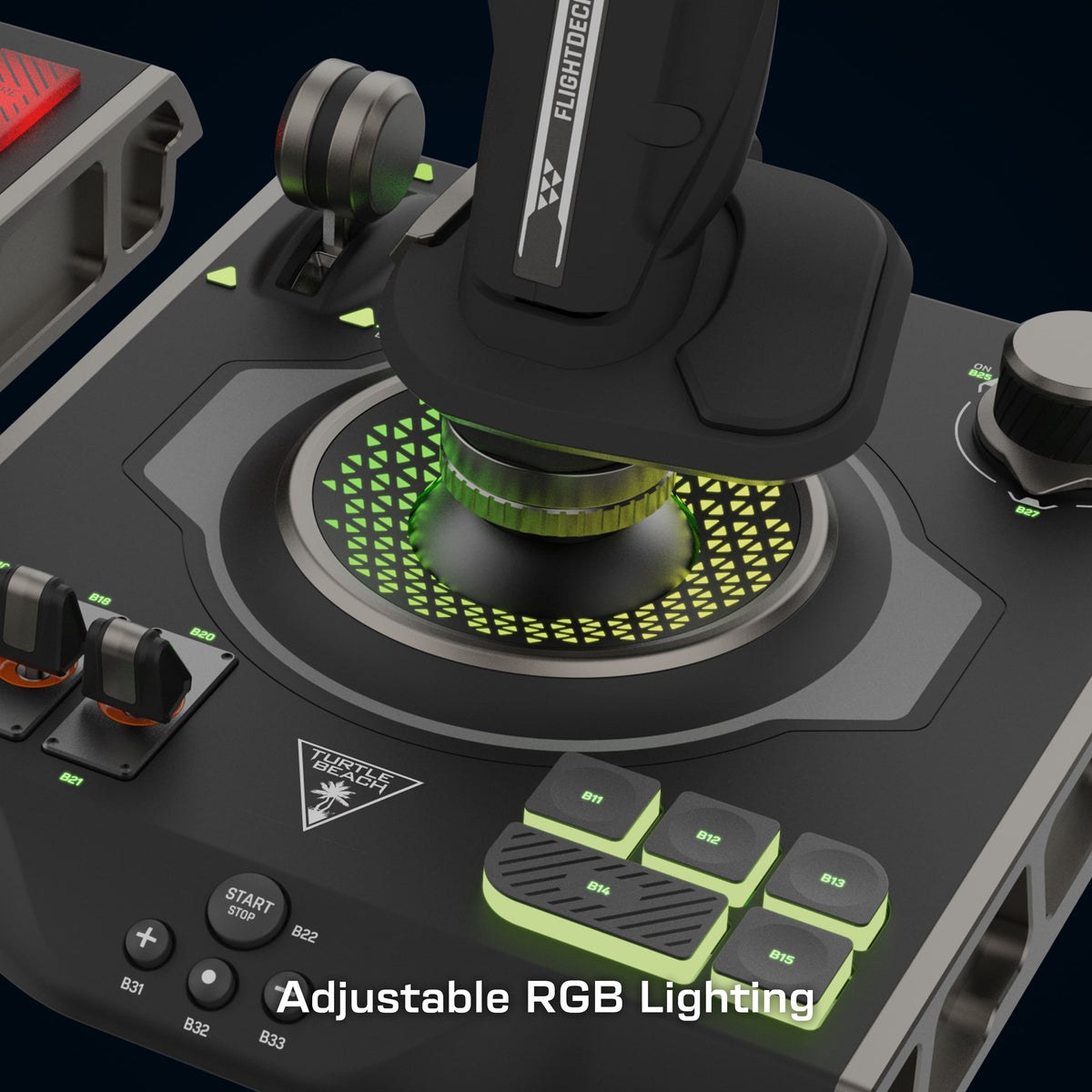 Turtle Beach - VelocityOne Flightdeck Universal HOTAS Simulation System Joystick & Throttle for Windows 10 & 11 PCs - Black