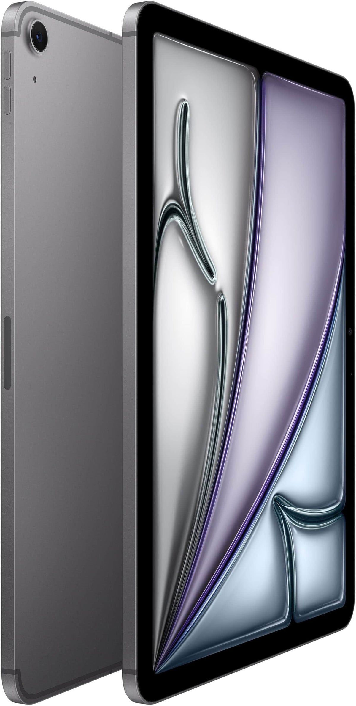 Apple - Geek Squad Certified Refurbished11-inch iPad Air M4 chip Wi-Fi + Cellular 256GB - Space Gray (Unlocked)