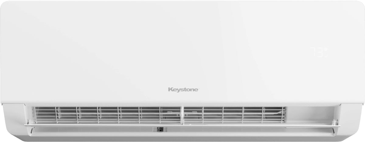 Keystone - Core 230V 400 Sq. Ft. 9,000 BTU Smart Mini Split Air Conditioner 10,000 BTU Heater - White