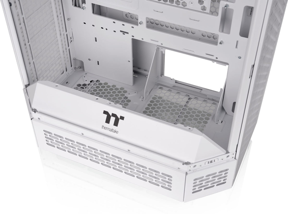 Thermaltake - Tower 600 Mid Tower ATX PC Case - Snow