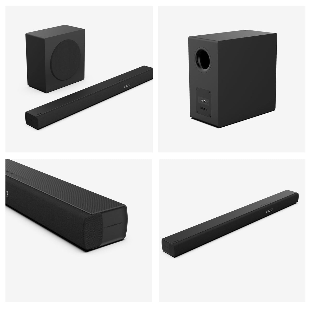 Hisense - 3.1 Channel 480W Soundbar with Wireless 6.5" Subwoofer (HS3100) - Black