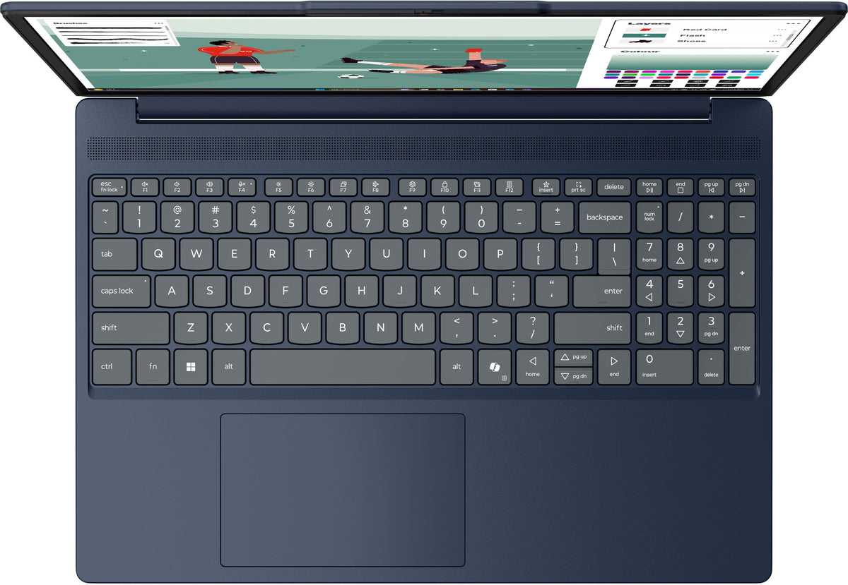 Lenovo - IdeaPad Slim 3i 15.3" 2k Touchscreen Laptop - Core 5 Processor 320 2026 - 8GB Memory - 256GB Storage - Cosmic Blue
