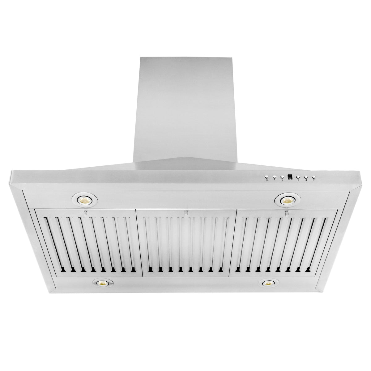 ZLINE - 36 inches - Externally Vented - Island Range Hood - Silver