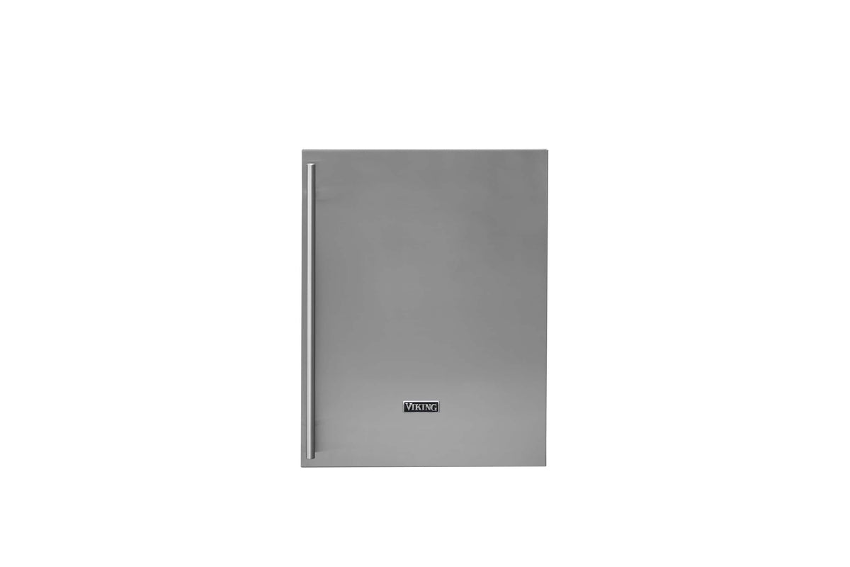 Viking - 24" Classic Solid Door Panel for FRUI/FBUI5242D - Stainless Steel