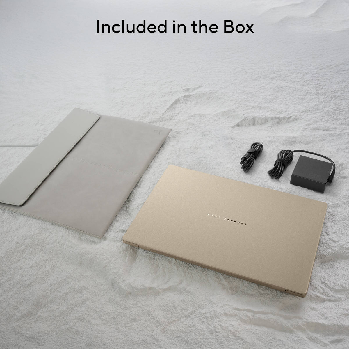 ASUS - Zenbook A16 16" 2K OLED Laptop - Snapdragon X X1 - 32GB RAM - 1TB SSD - Copilot+ PC - Zabriskie Beige