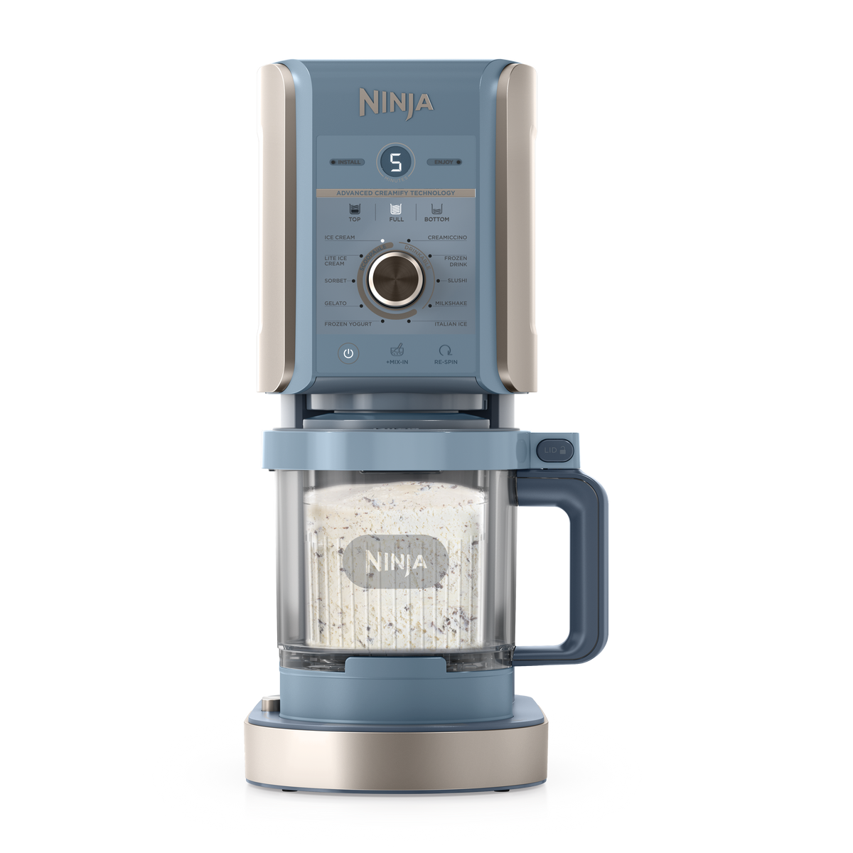 Ninja - Creami XL Deluxe 11-in-1 Ice Cream & Frozen Treat Maker - Navy