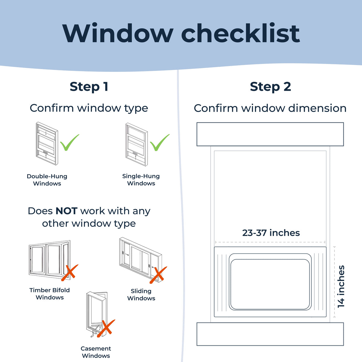 Windmill - 6,000 BTU Smart Window Air Conditoner - White