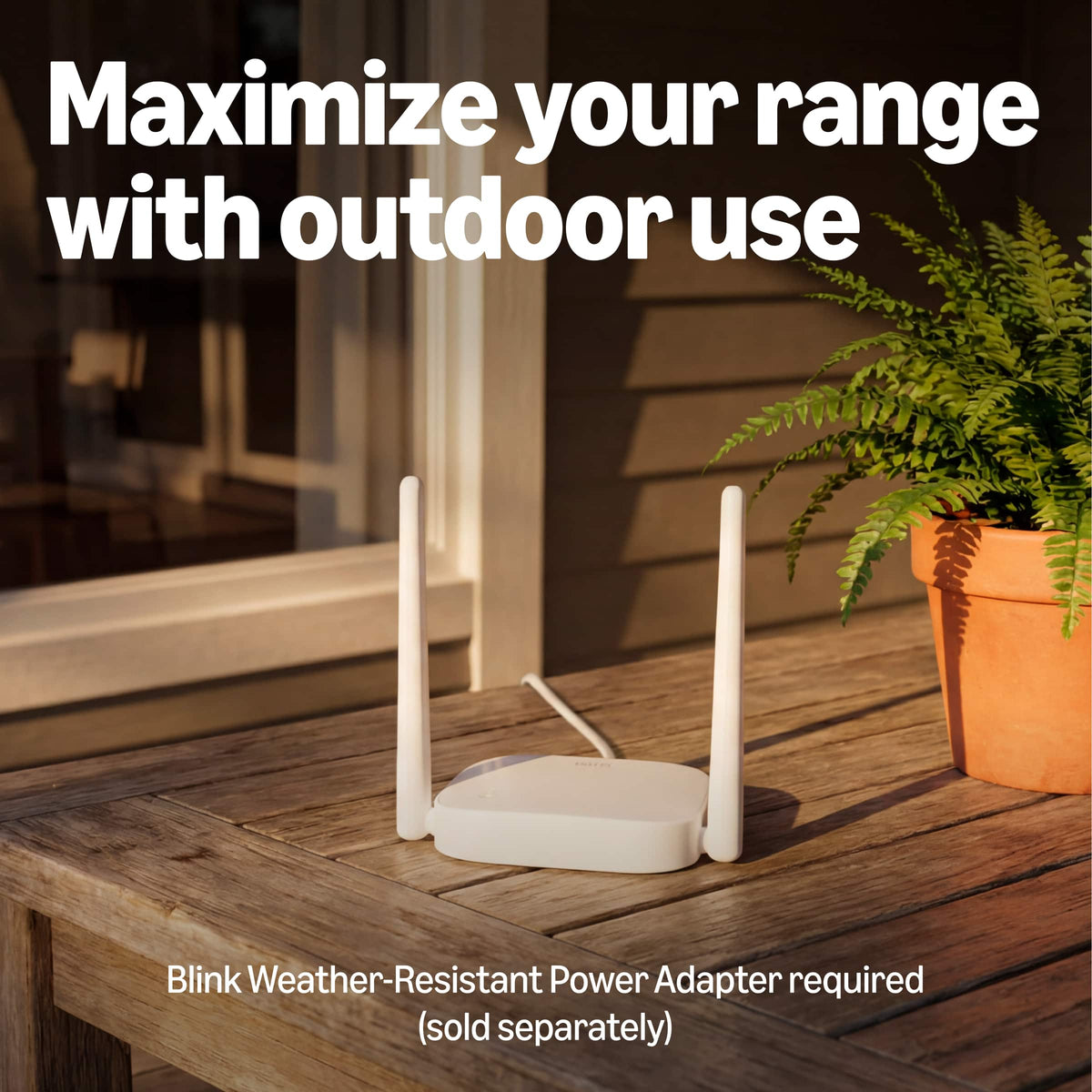 Blink - Sync Module XR+ (newest model)-Plug In System Hub for devices, extended range, 10x coverage - White