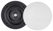 Sonance - VX66R TL SINGLE SPEAKER - Visual Experience Series 6.5" 2-Way Thinline In Ceiling Speaker (Each) - Paintable White