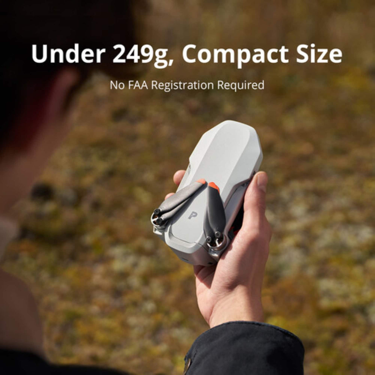 Potensic - ATOM 2 Standard Drone Kit with Remote Controller PTD 1 - Gray