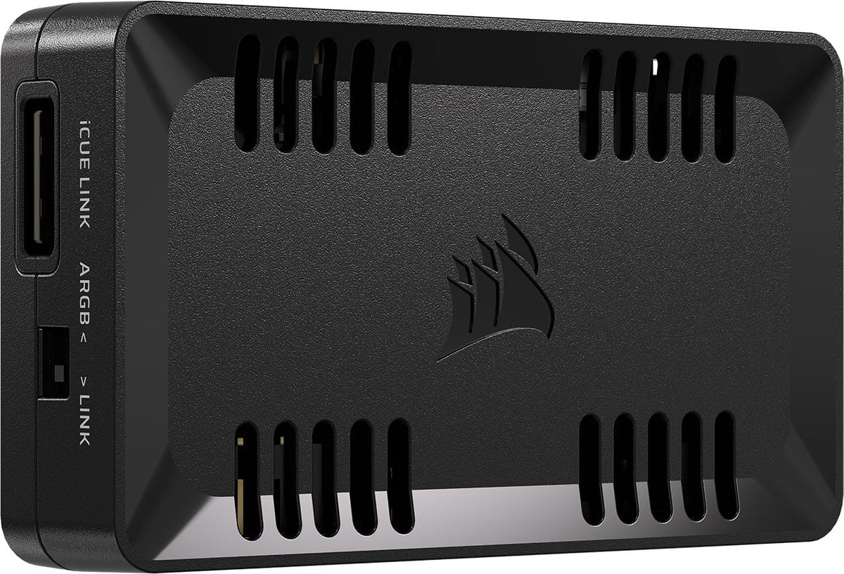 CORSAIR - Commander Duo Lighting and Fan Controller – ARGB and iCUE LINK Hybrid - Black