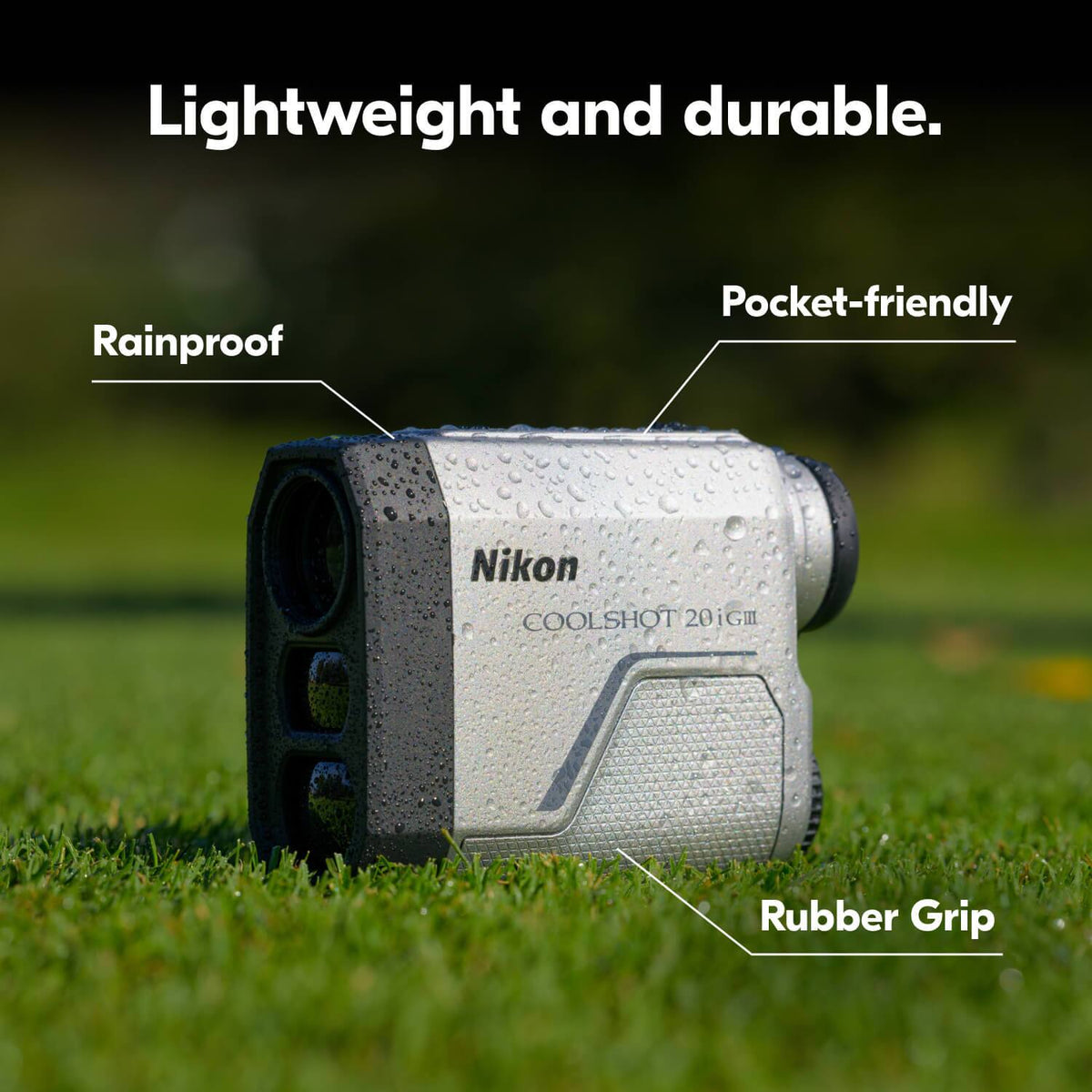 Nikon - COOLSHOT 20i GIII - Silver