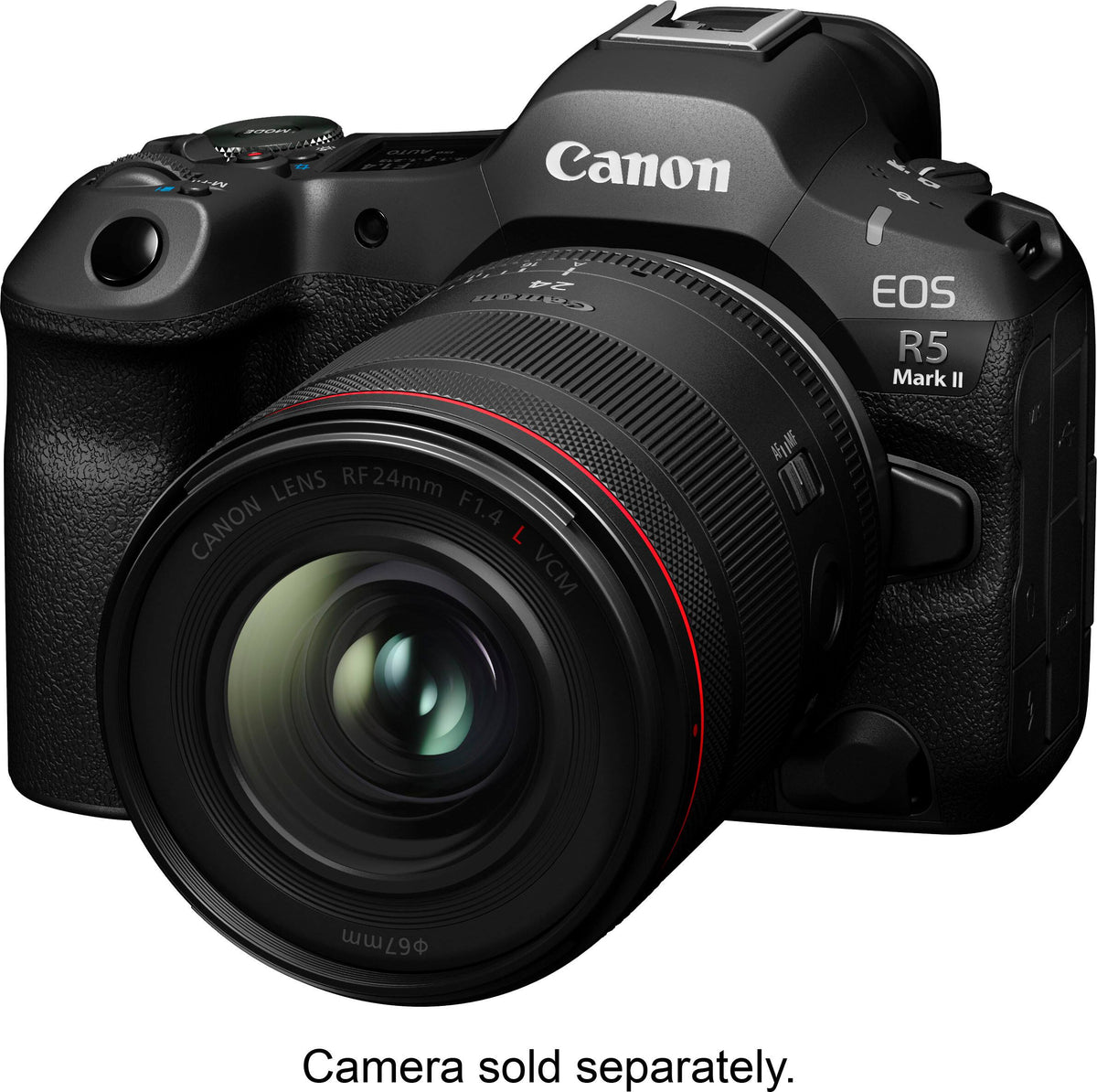 Canon - RF24mm F1.4 L VCM Wide-Angle Lens for Use with EOS R-Series Cameras - Black