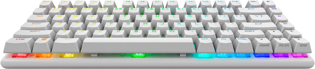 Alienware - Pro 75% Wireless Mechanical Gaming Keyboard with RGB Back Lighting - Lunar Light