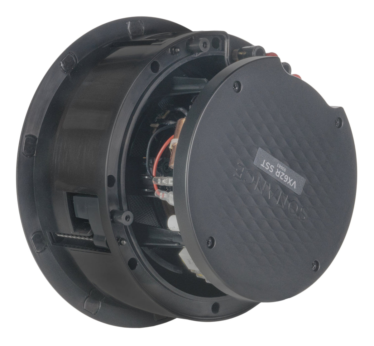 Sonance - VX62R SST SINGLE SPEAKER - Visual Experience Series 6-1/2" 2-Way Single Stereo In Ceiling Speaker (Each) - Paintable White