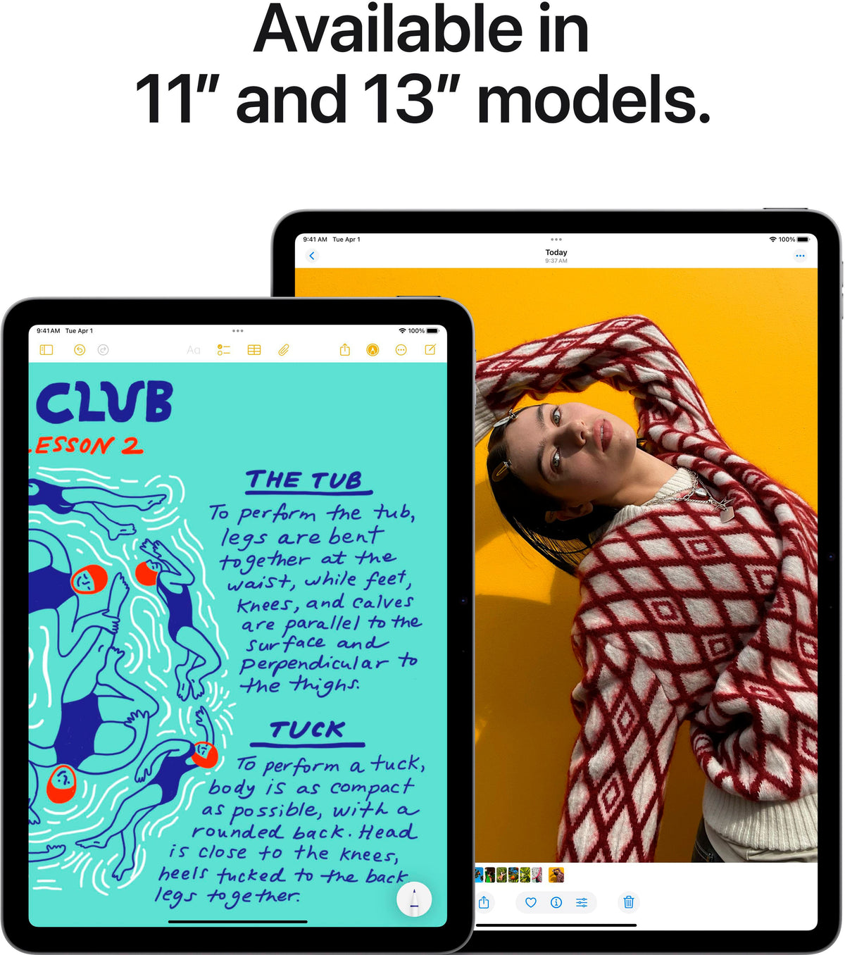 Apple - Geek Squad Certified Refurbished 11-inch iPad Air M3 chip Built for Apple Intelligence Wi-Fi 128GB - Starlight