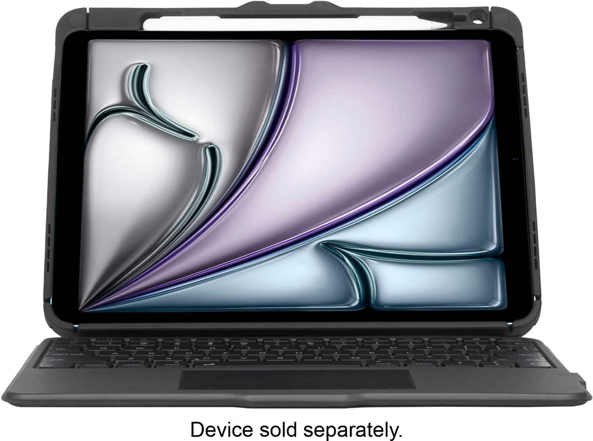Targus - VersaVu BT Keyboard Case for iPad 11"(A16),iPad Air 11"(M3/M2),iPad 10.9"(10),iPad Air 10.9"(5/4),iPad Pro 11"(4/3/2/1) - Black
