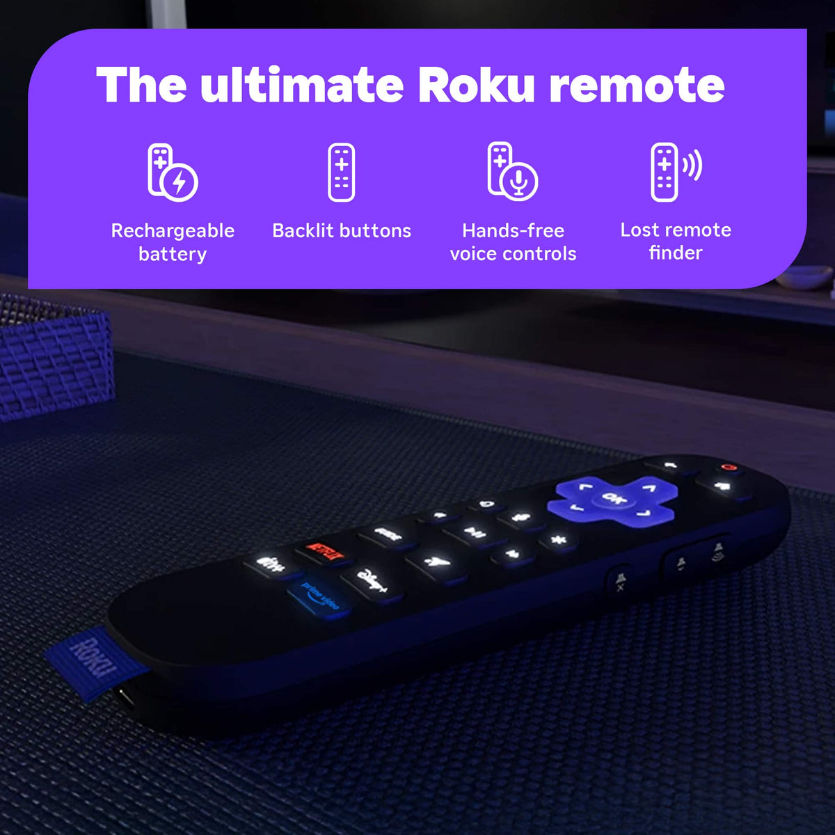 Roku - 75" Class Pro Series 4K QLED Mini-LED Smart RokuTV