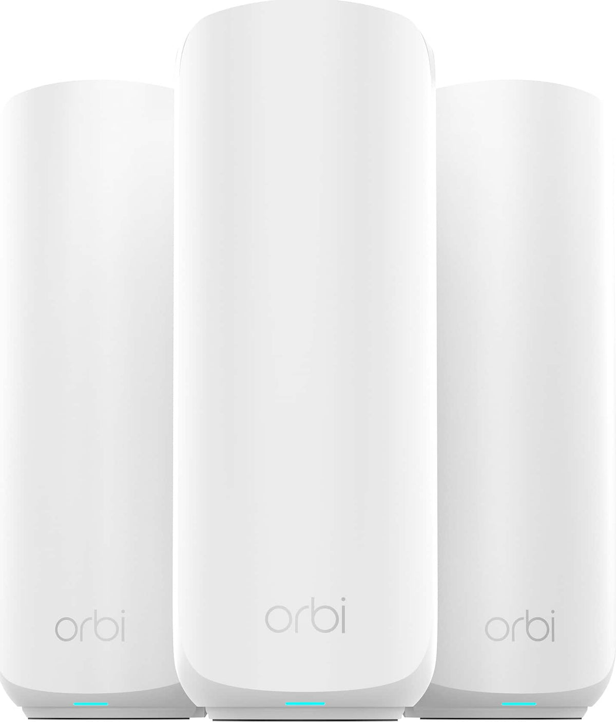 NETGEAR - Orbi 260 Series WiFi 7 Mesh System, 3.6 Gbps, Up to 5,000 sq ft., 3 Pack - White
