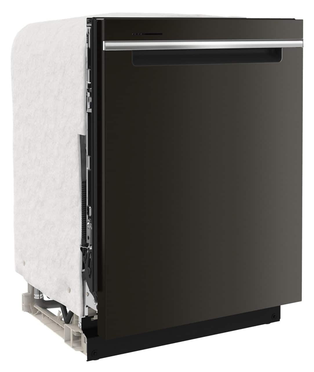 Whirlpool - 24 inch Top Control Built-In Stainless Steel Tub Dishwasher with 3rd Rack, Large Capacity, 47 dBA - Black Stainless Steel