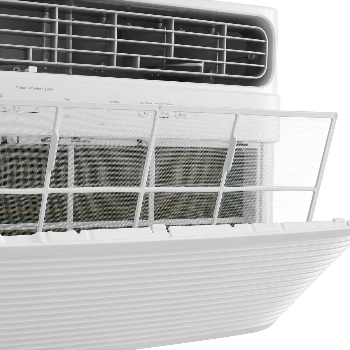 Frigidaire - 115V 8,000 BTU 350 Sq. Ft. Smart Window Air Conditioner with 3,500 BTU Supplemental Heat Function - White