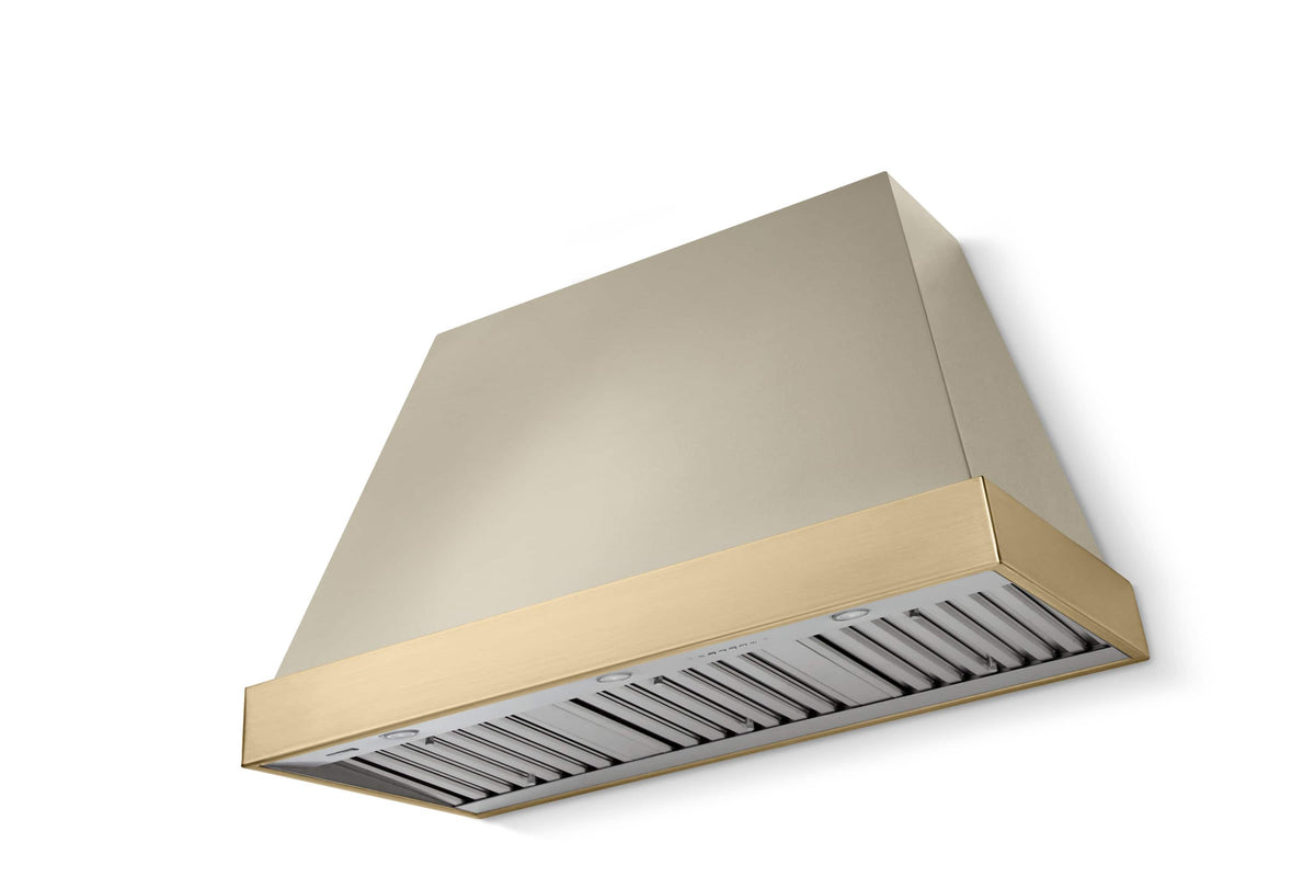 AGA - 48 inches - Externally Vented - Wall Range Hood - Fawn