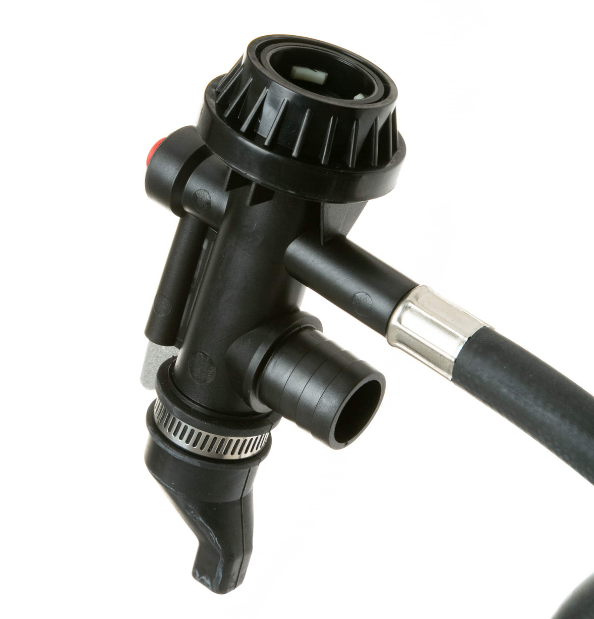 Water Fill Nozzle and Cap for Select GE Washers - Black