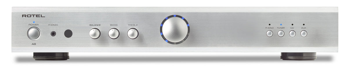 Rotel - A8 30W 2-Ch Integrated Stereo Amplifier - Silver