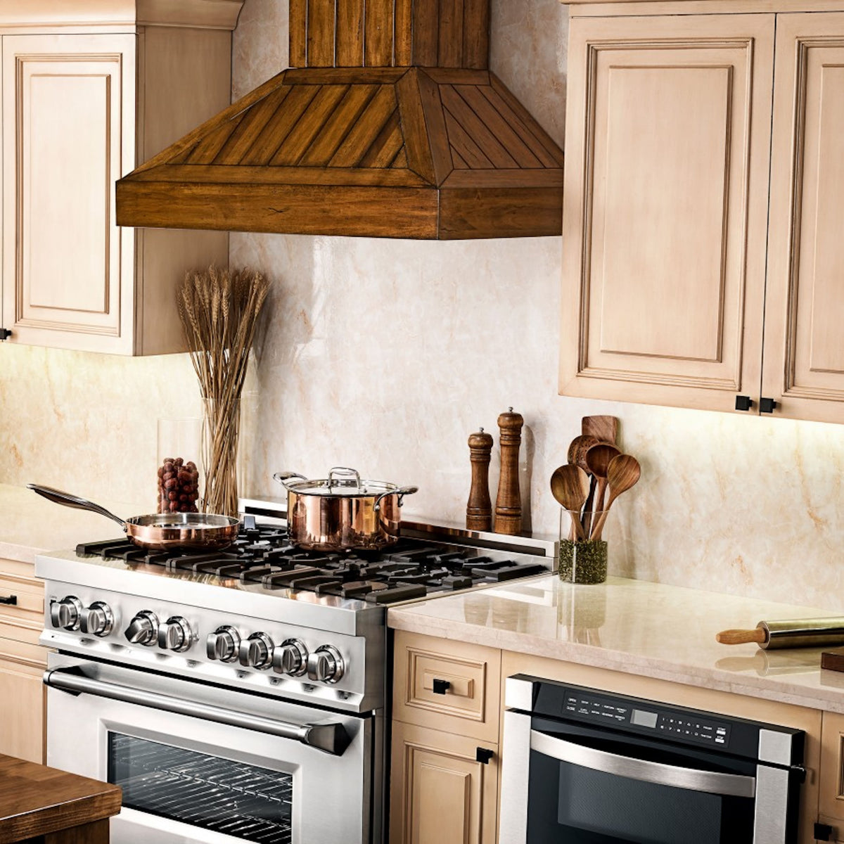 ZLINE - 36 inches - Externally Vented - Wall Range Hood - Brown