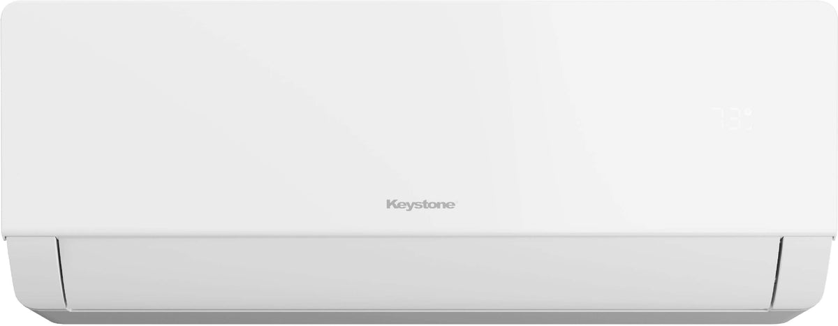 Keystone - Core 230V 400 Sq. Ft. 9,000 BTU Smart Mini Split Air Conditioner 10,000 BTU Heater - White