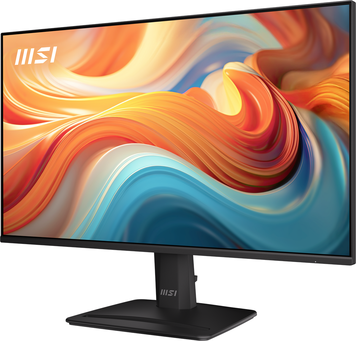 MSI - PRO MP242 E14C 24" IPS LCD FHD 144Hz 1ms FreeSync Buesiness Monitor HDR ready with Built-in Speakers (USB-C ,HDMI) - Black