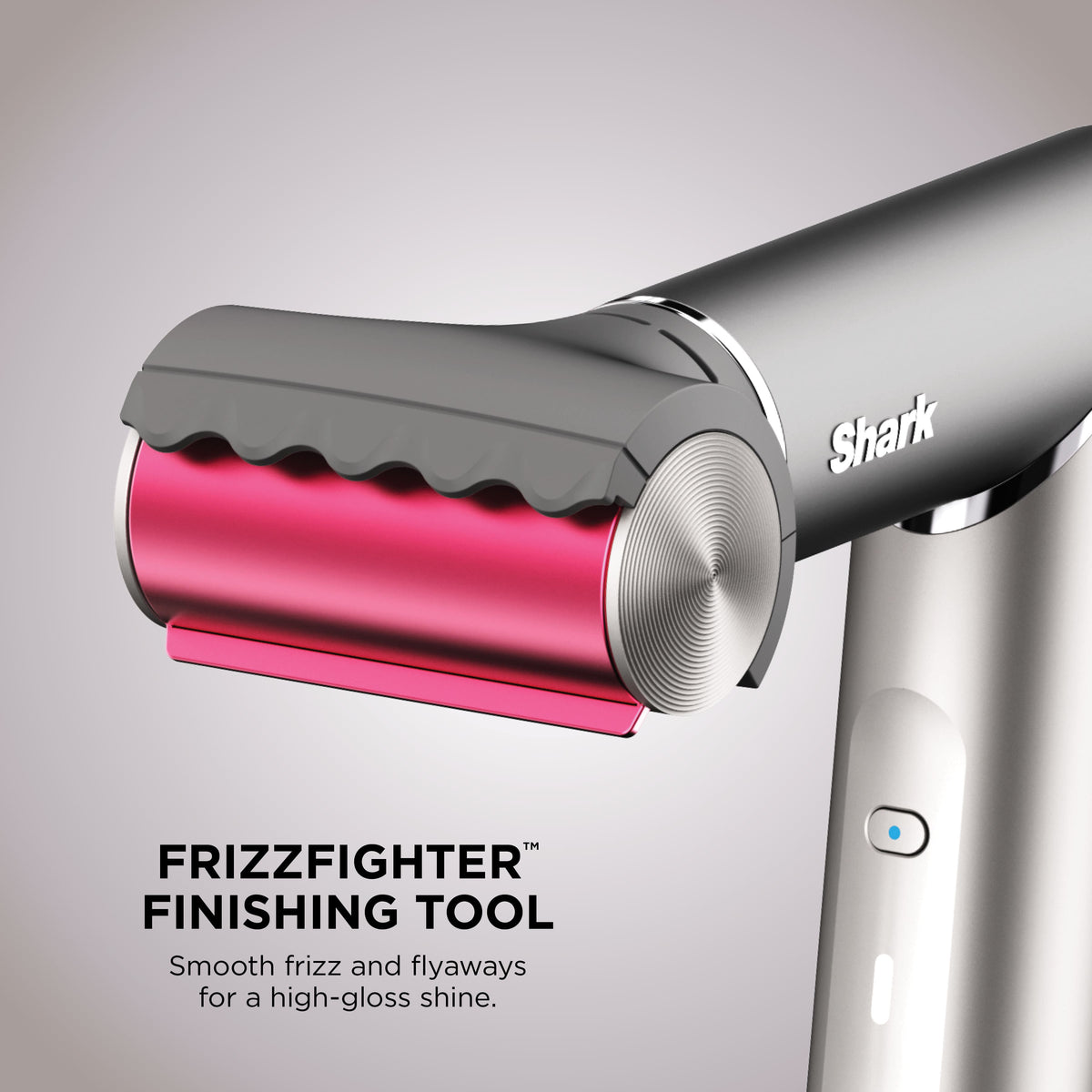Shark - FlexFusion Air + Ceramic Styling & Drying System with Scalp Shield Mode - Metallic Mist