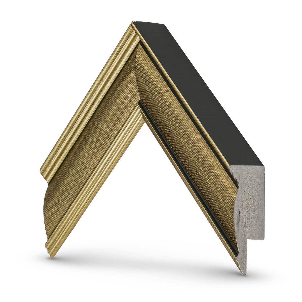Deco TV Frames - 85" Slim Bezel for Samsung The Frame and Frame Pro TV - Industrial Brass