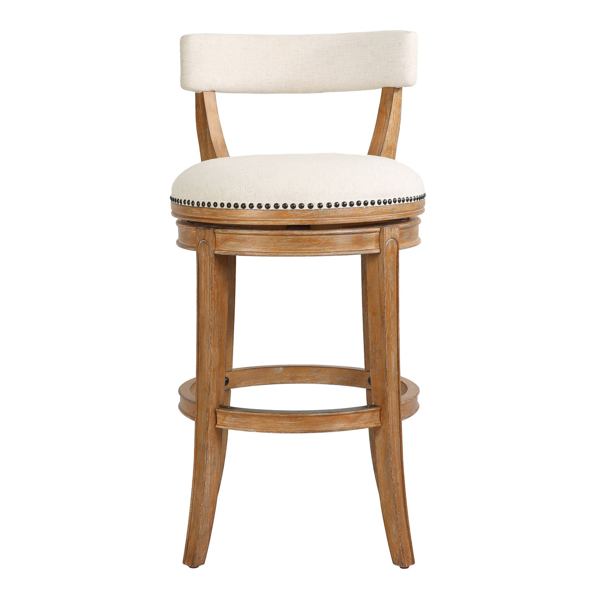 Taburete y asiento y respaldo tapizados