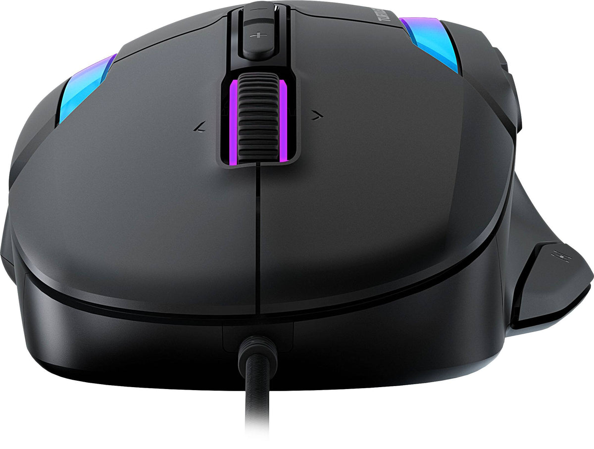 Turtle Beach - Kone II Wired Optical Gaming Mouse with RGB Lighting - Wired - Ash Black