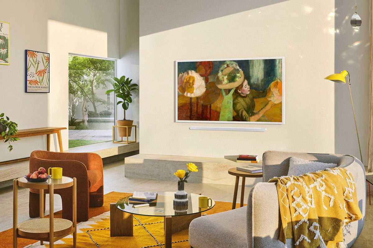 Samsung - 43” Class LS03FA The Frame Series QLED 4K UHD Art Mode SamsungVision AI Smart TV w/ Wall Mount (2025)