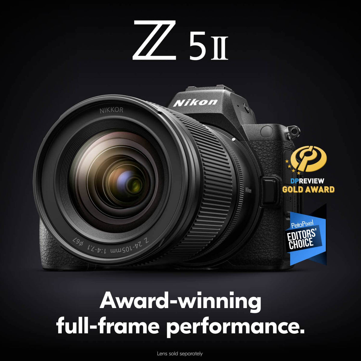 Nikon - Z5II 4 K Video Mirrorless Camera Body - Black