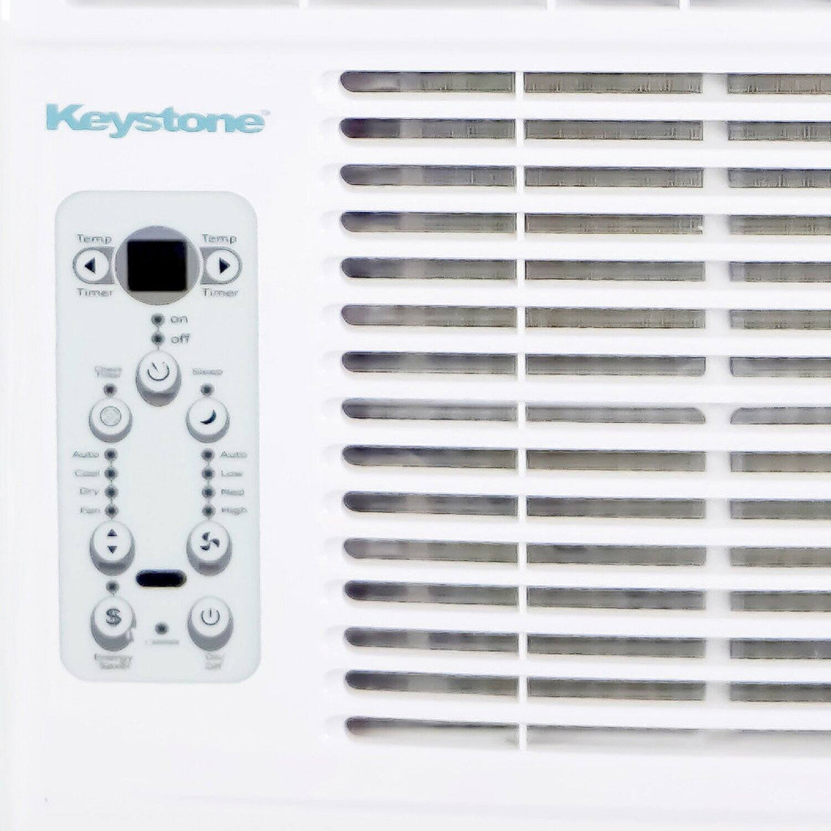 Keystone - 6,000 BTU 250 Sq. Ft Window Air Conditioner - White