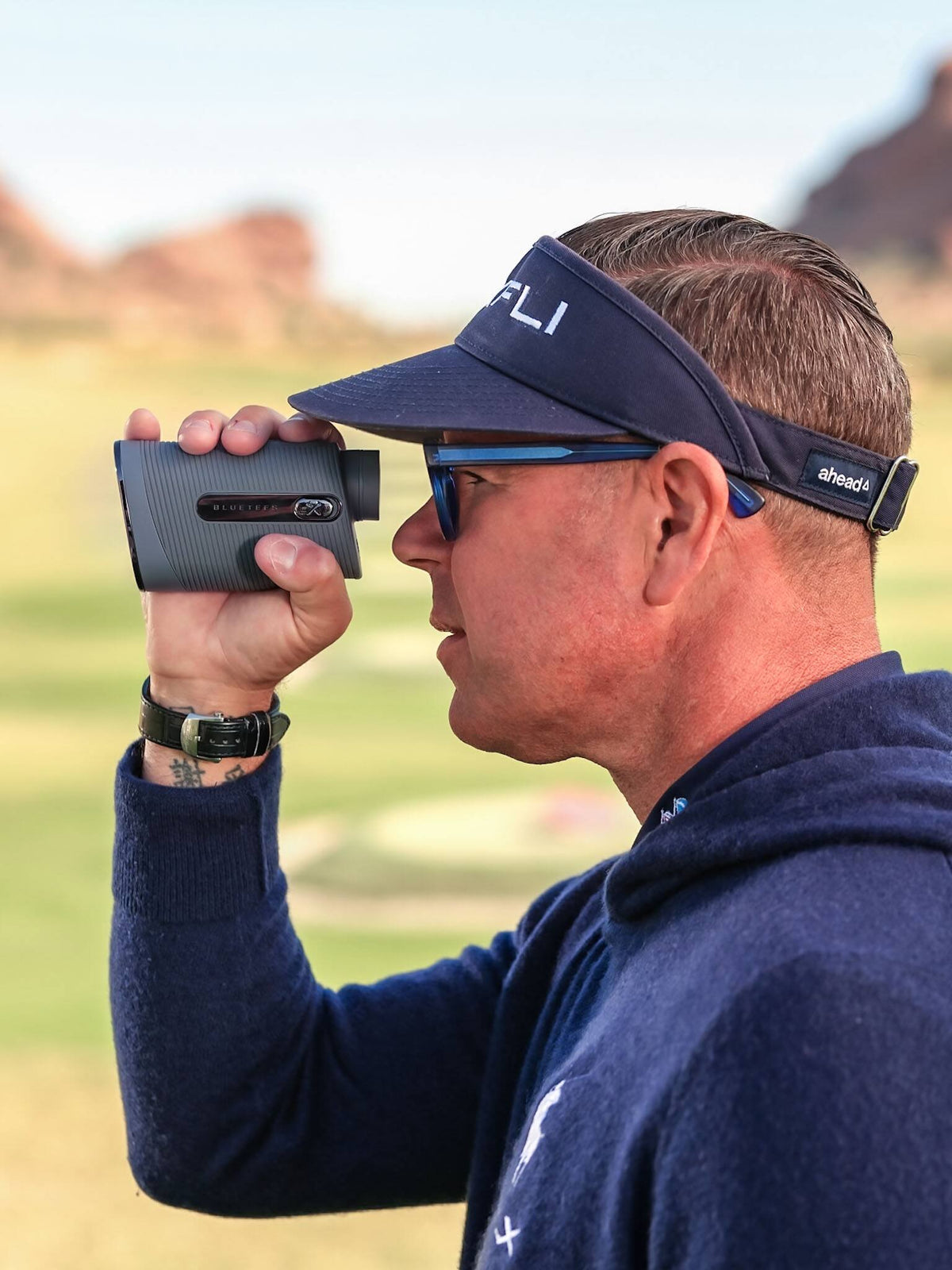Blue Tees - Captain Air Rangefinder - Smoke Grey