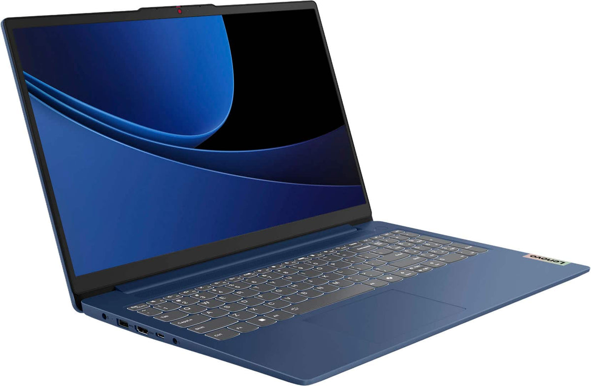 Lenovo - IdeaPad Slim 3i 15.6" Full HD Laptop - Intel Processor N150 2024- 8GB Memory - 128GB UFS - Abyss Blue