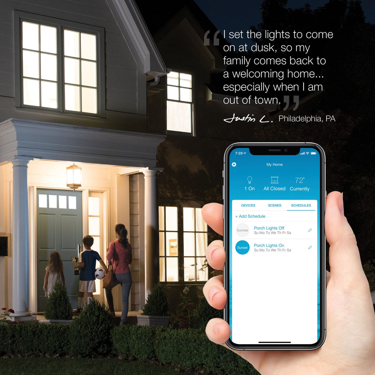 Lutron - Caseta Wireless Smart Lighting Switch for All Bulb Types or Fans, 6A - White