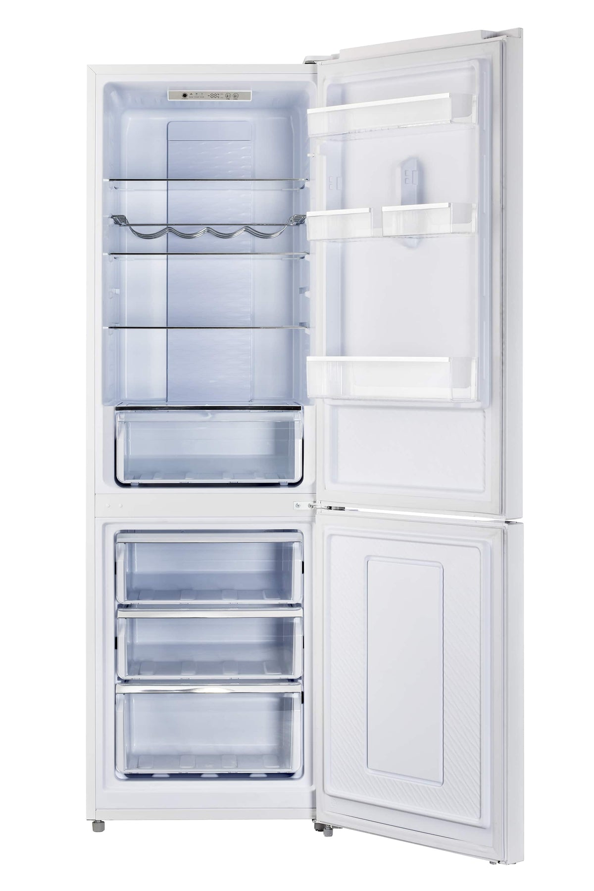 Unique Appliances - 24 in. Wide 12 cu. ft. Solar Powered DC Refrigerator - Marshmallow White