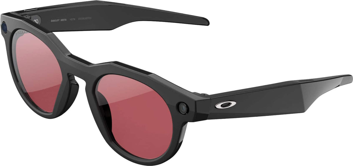 Oakley Meta - HSTN glasses with Meta AI, Audio, Photo, Video Compatibility - Prizm™ Dark Golf Lenses - Black