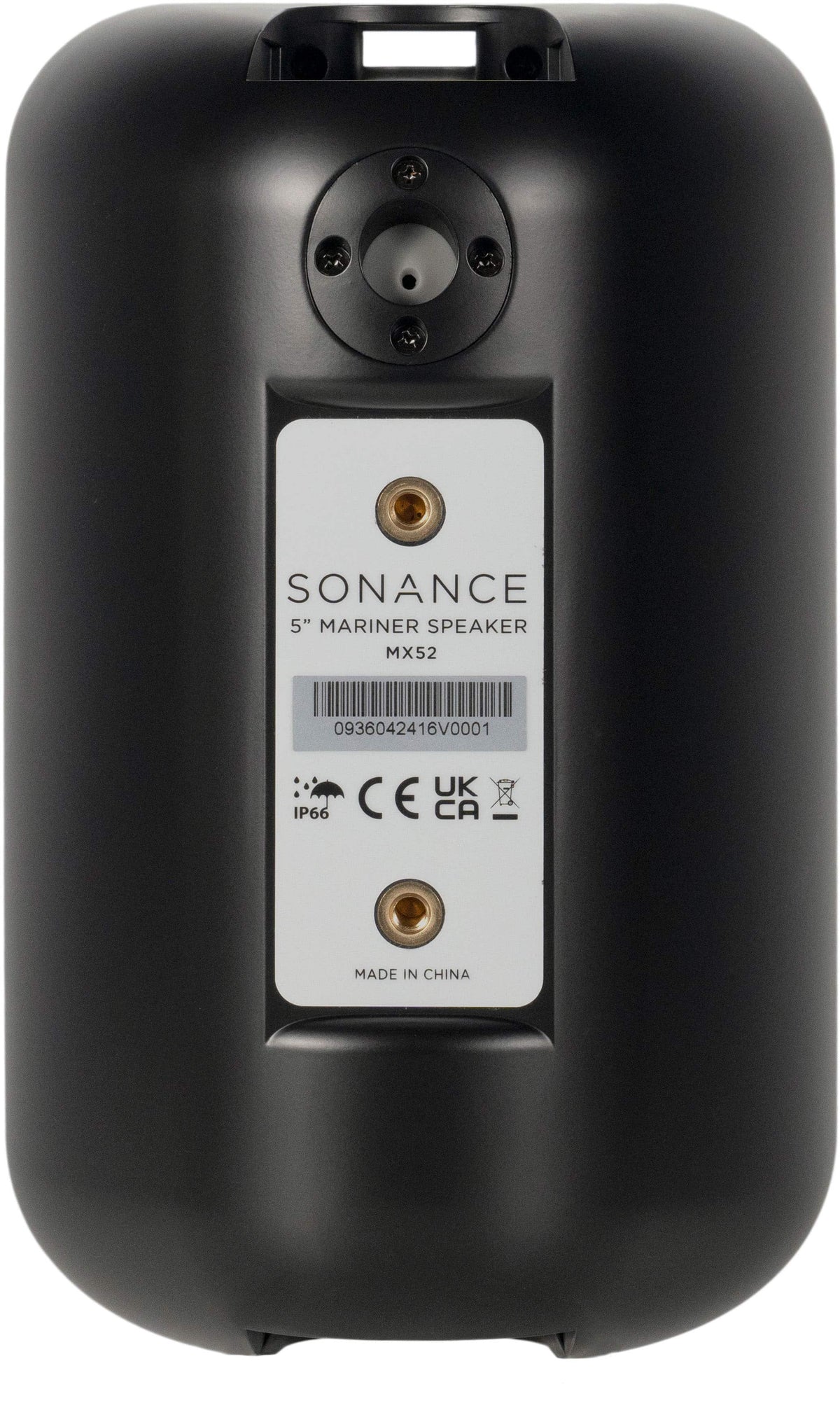 Sonance - MX52 - Mariner MX Series 5-1/4" 2-Way Outdoor Surface Mount Speakers (Pair) - Black