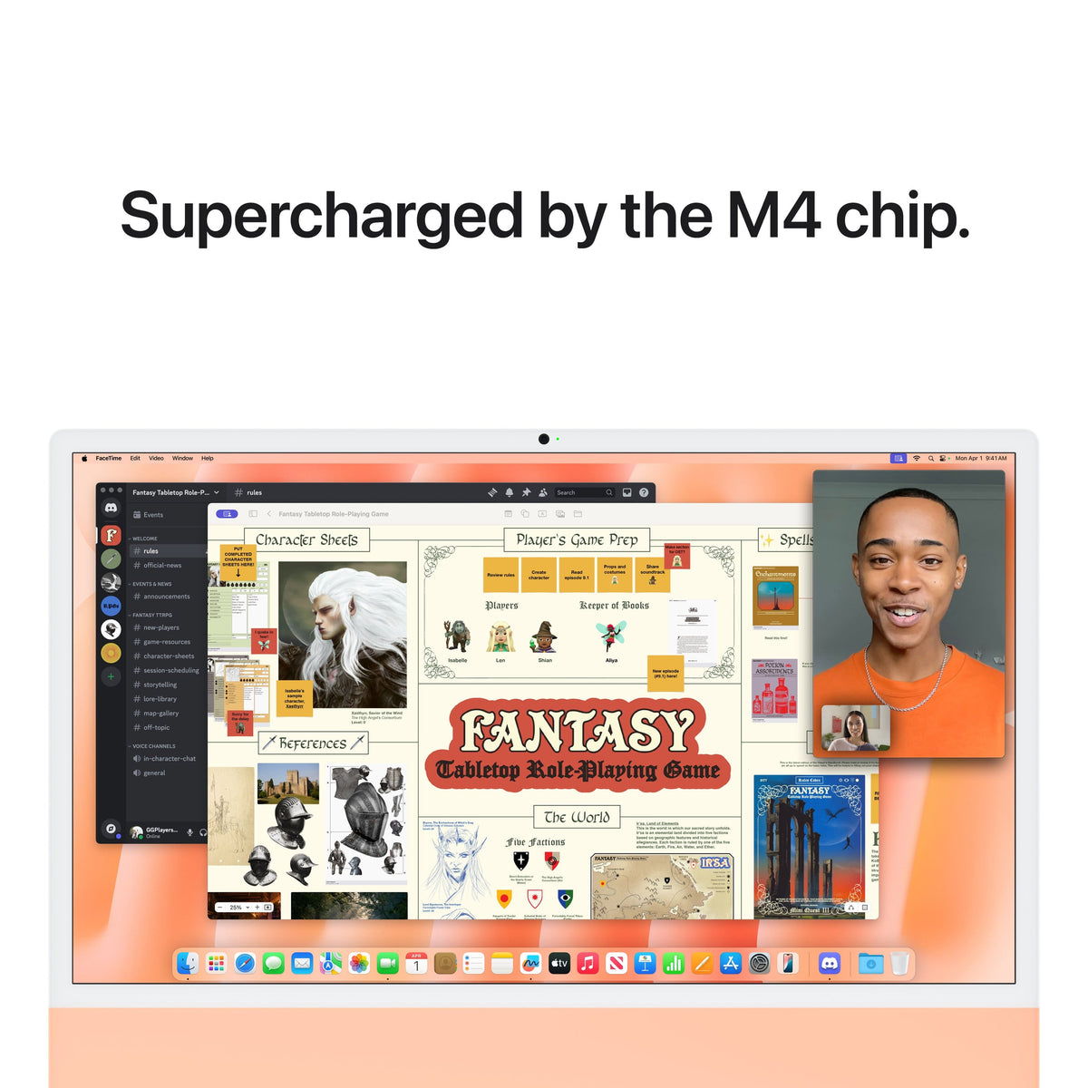 Apple - iMac 24-inch All-in-One - M4 chip - Built for Apple Intelligence - 10 Core CPU - 10 Core GPU - 16GB Memory - 256GB SSD - Orange