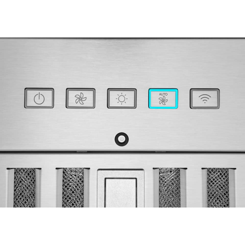 Broan - 21 inches - Convertible - Range Hood Insert - Stainless Steel