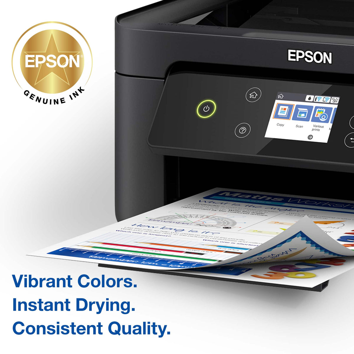 Epson - 212 Claria Ink Standard Capacity Color Combo Pack (T212520-S) - Cyan/Magenta/Yellow