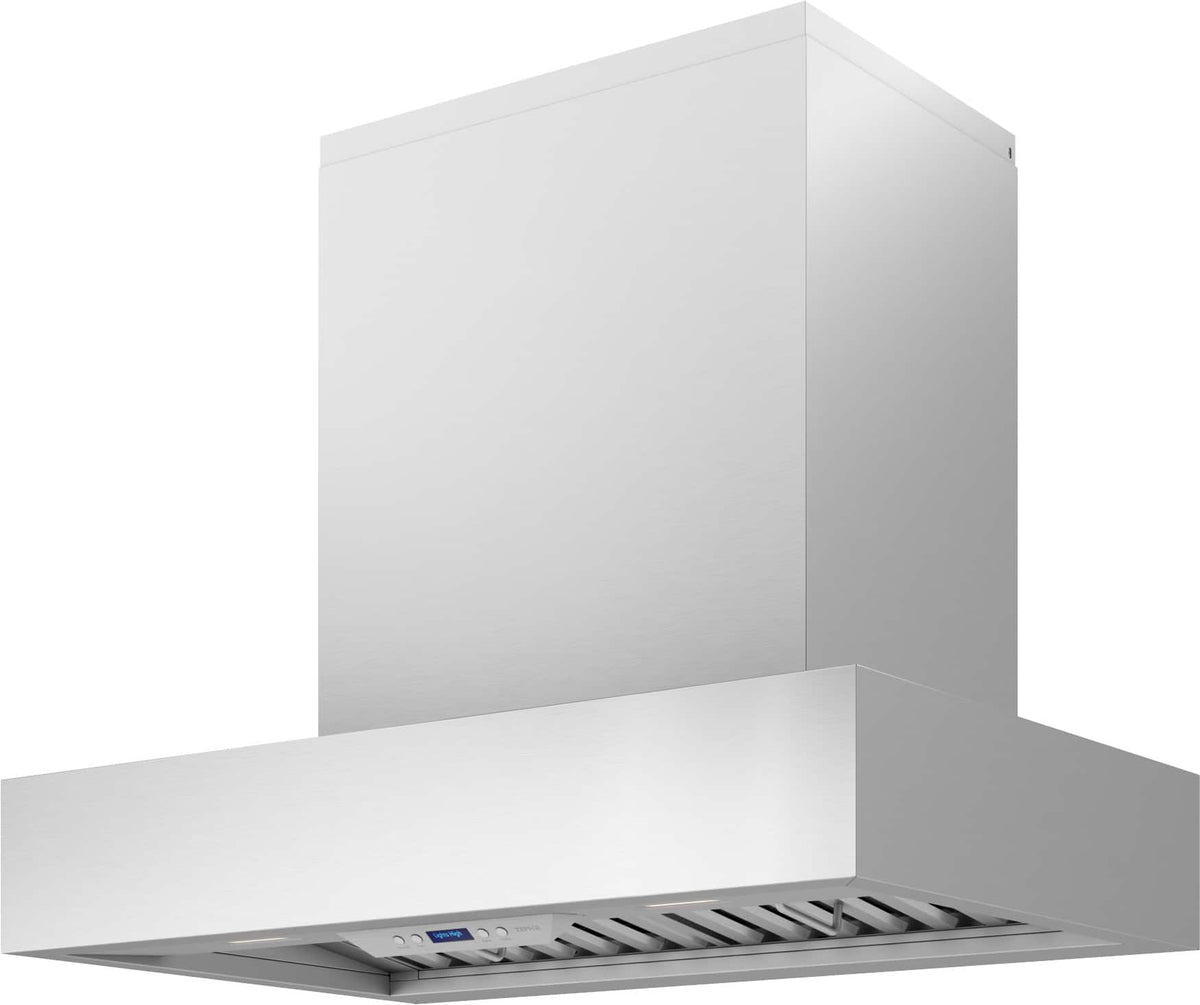 Zephyr - 36 inches - Externally Vented - Wall Range Hood - Stainless Steel
