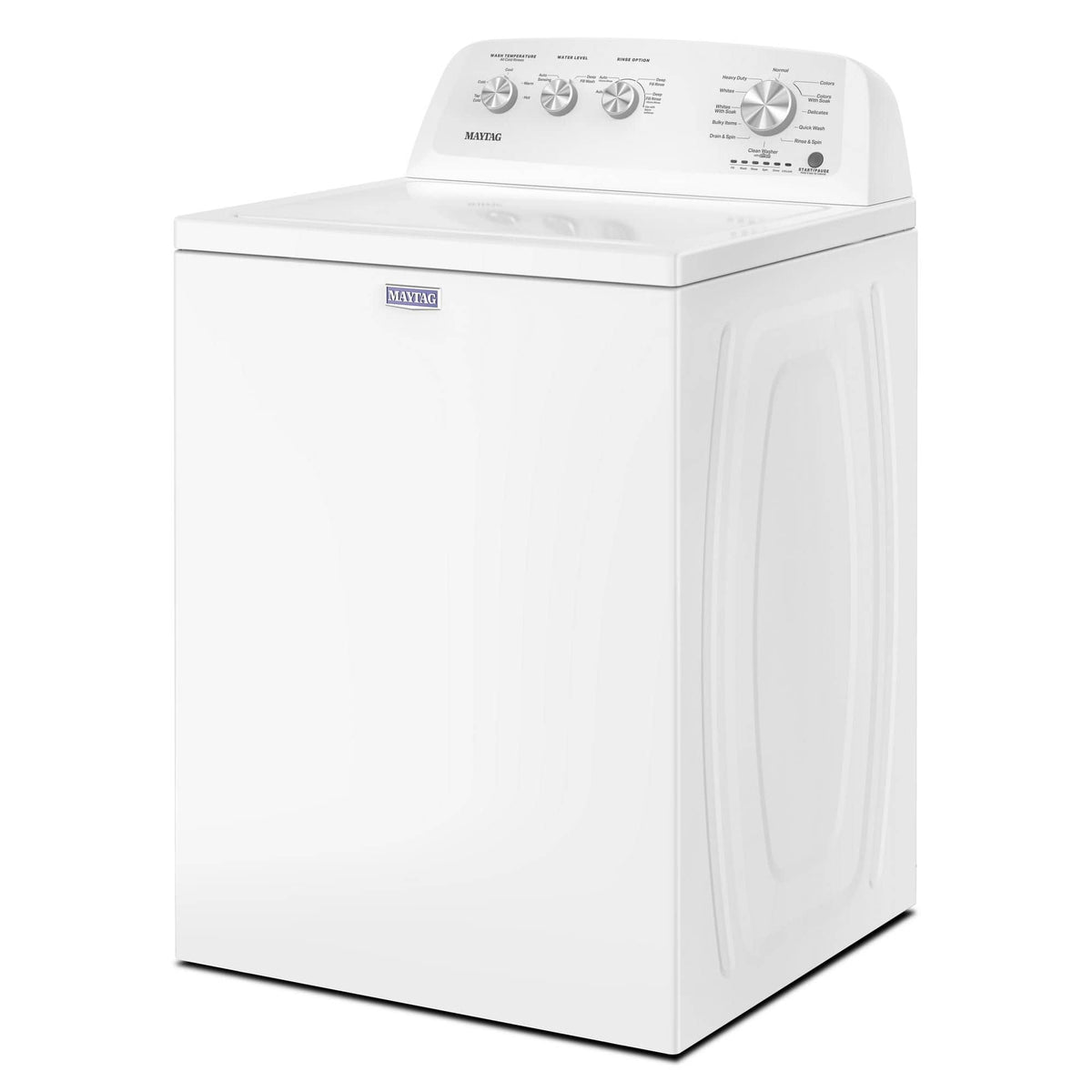 Maytag - 3.8 Cu. Ft. Top Load Washer with Deep Fill Option - White